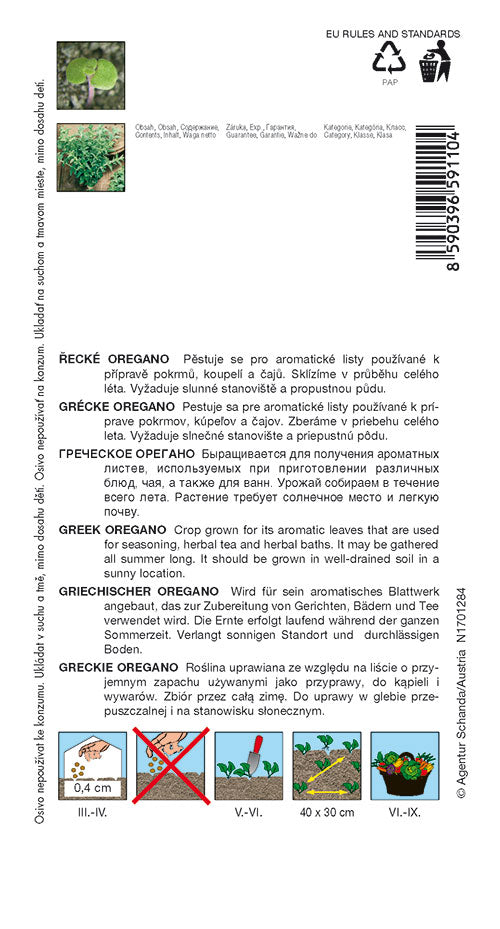 Donáška kvetov - SEMO - OREGÁNO - Grécke - slovenske-kvety.sk