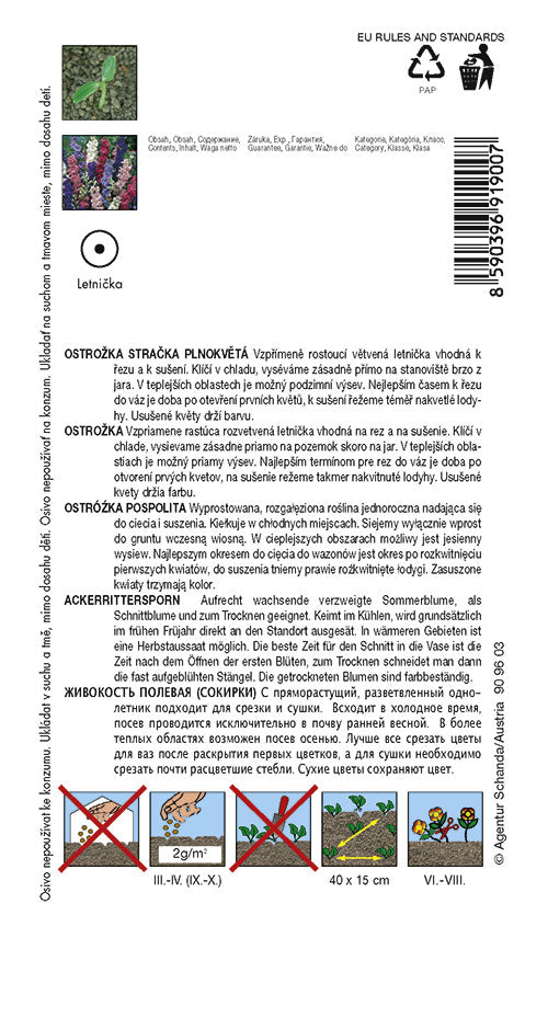 SEMO - Ostrôžka plnokvetá - ZMES