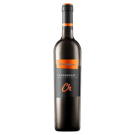 Víno Chateau Topoľčianky 0,75L Biele Chardonnay