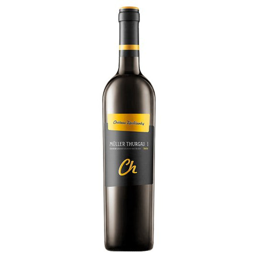 Donáška kvetov - Víno Chateau Topoľčianky 0,75L Biele Müller Thurgau - slovenske-kvety.sk