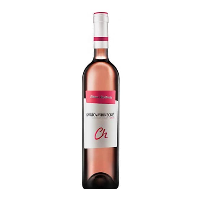 Víno Chateau Topoľčianky 0,75L Ružové Svätovavrinecké - slovenske-kvety.sk