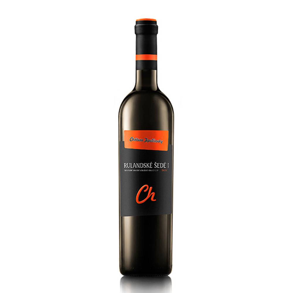 Víno Chateau Topoľčianky 0,75L Biele Rulandské Šedé - slovenske-kvety.sk