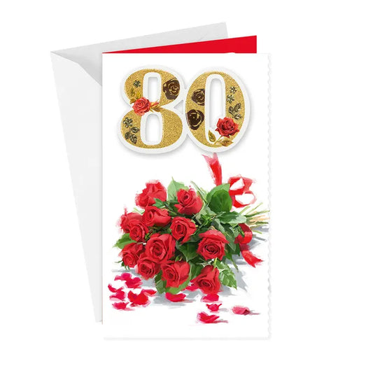 Blahoželanie k 80. jubileu - 3D číslo