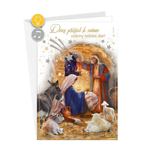 Hudobný pozdrav s melódiou - Dar z nebies - Tichá noc