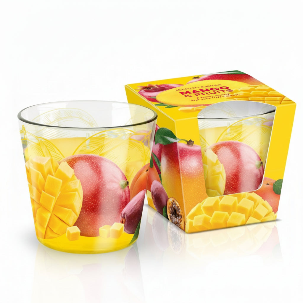 Donáška kvetov - Vonná sviečka - Mango & Fruits - slovenske-kvety.sk