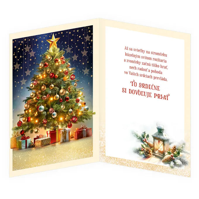 Svietiaci pozdrav bez melódie - Veselé Vianoce