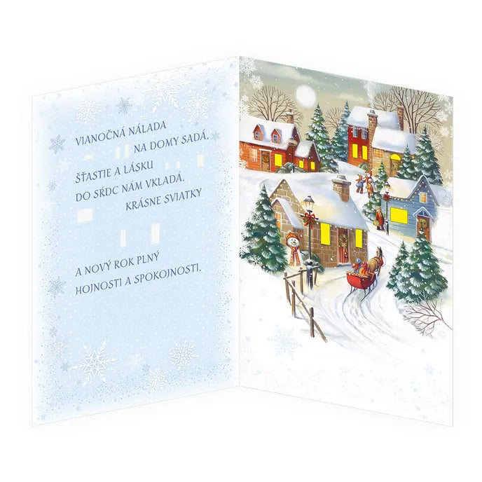 Hudobný pozdrav s melódiou - Veselé Vianoce - Václav Hybš