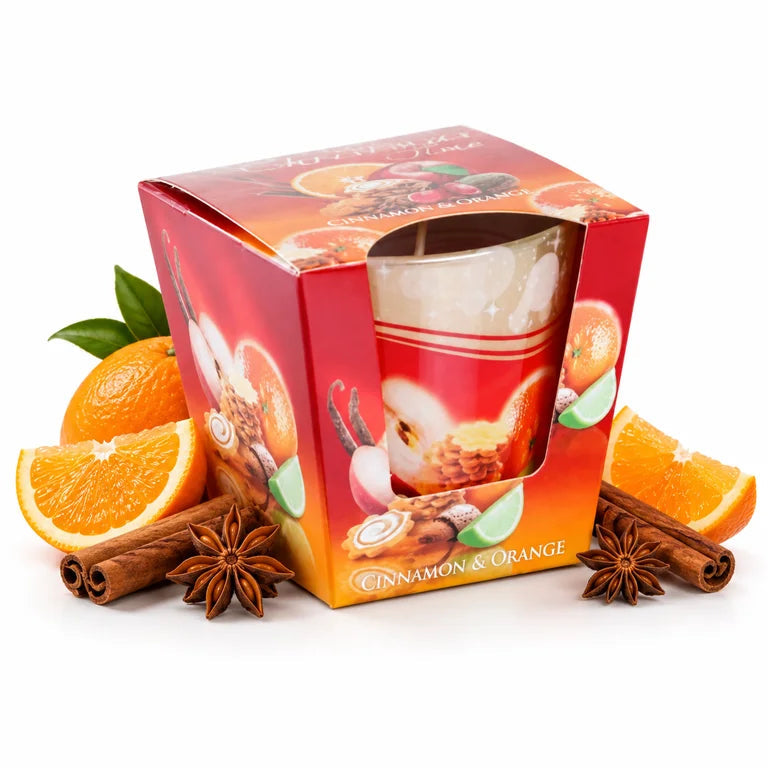 Vonná sviečka - Christmas Time - Cinnamon & Orange