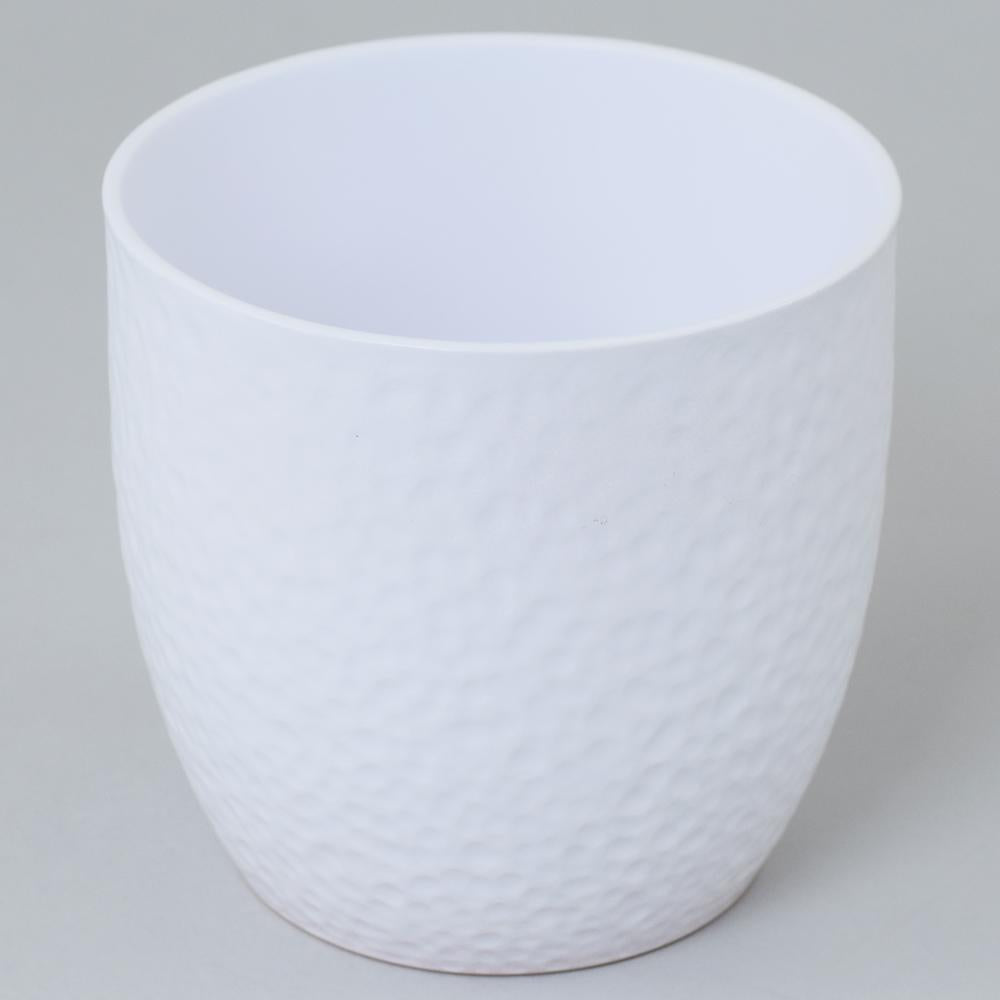 Keramický kvetináč biely vzor, rôzne veľkosti