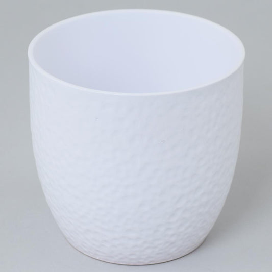 Keramický kvetináč biely vzor, rôzne veľkosti