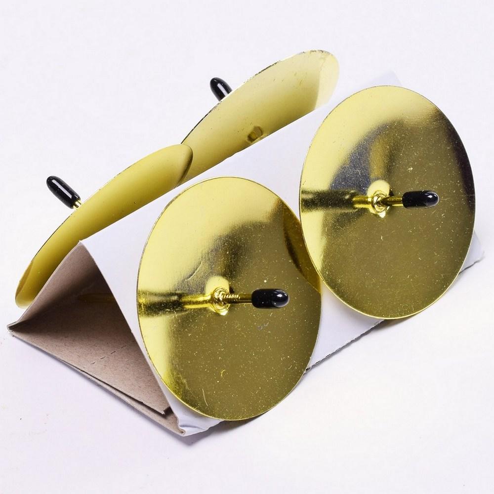 Bodce na adventné sviečky zlaté (4ks)