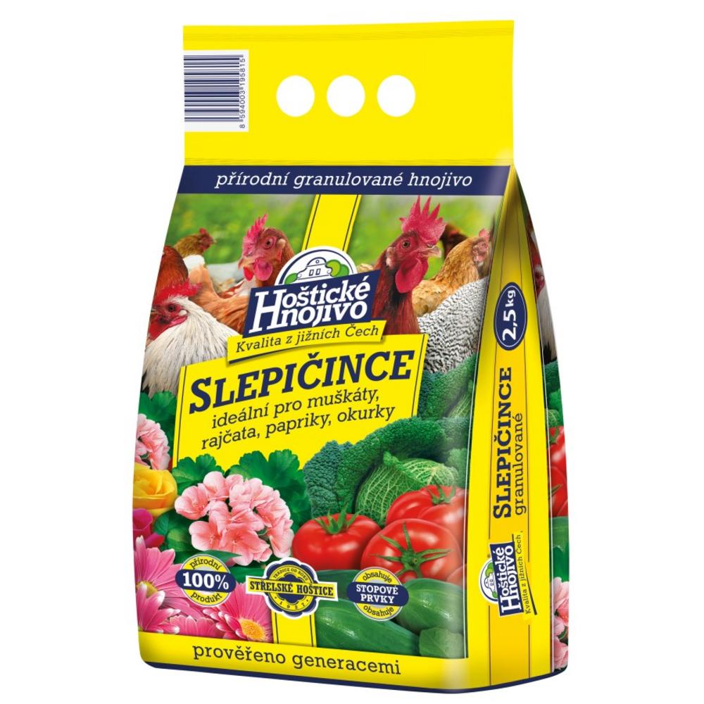 Hoštické hnojivo Slepačince 2,5kg 250/p.
