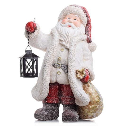 Maxi postavička - Santa s lampášom 47cm