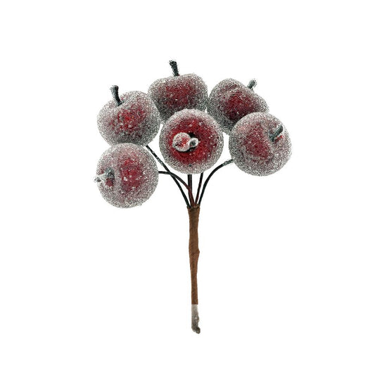 Jabĺčka zápich - ľadové kryštáliky 12cm