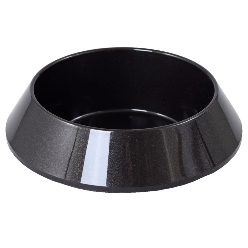 Miska pod chryzantému 22cm - čierna