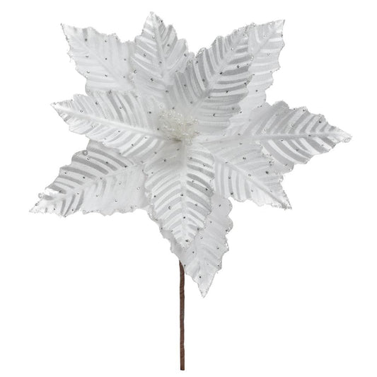 Vianočná ruža biela 30cm