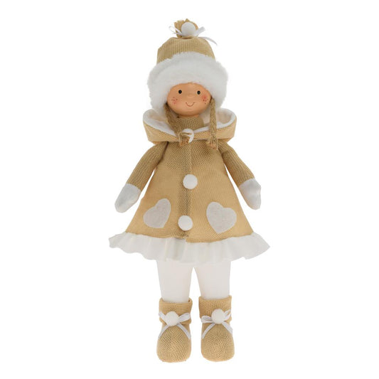 LED svietiaca bábika béžová 46cm