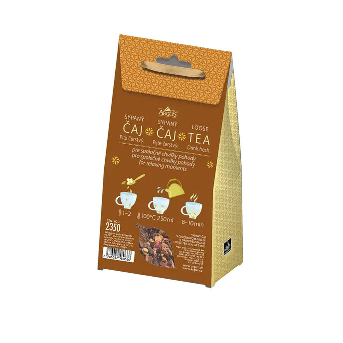 Sypaný vianočný čaj 50g - Čarovné Vianoce (Baza-citrón)