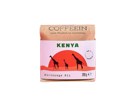 Zrnková káva 200g - Kenya Kirinyaga Kii