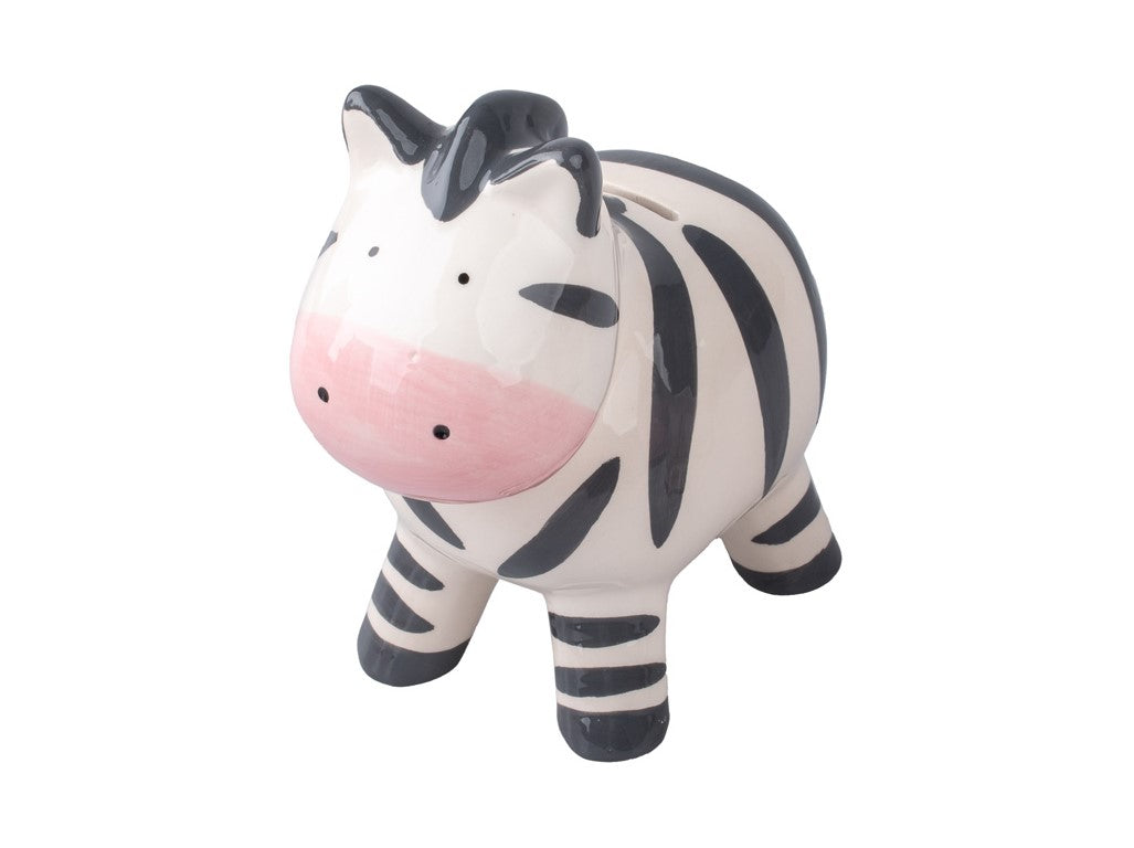 Veľká pokladnička Zebra 17cm