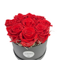 Flowerbox 9 stabilizovaných ruží, červený „Eternal Romance“