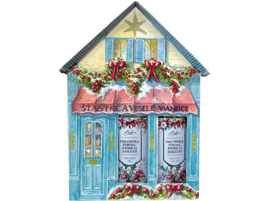 Darčeková sada domček - Šťastné a veselé