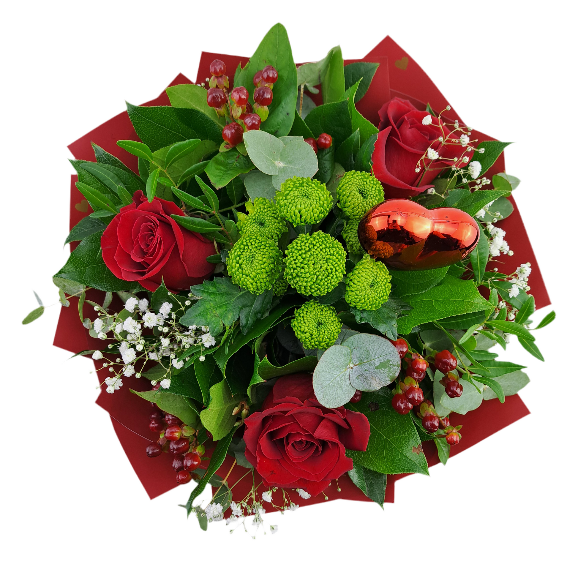 Donáška kvetov - Novinka Kytica ruží - Dotyk lásky - slovenske-kvety.sk