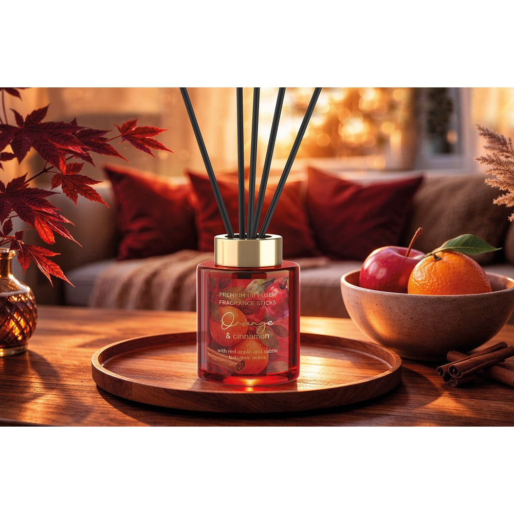 Aroma difuzér Orange & Cinnamon – pomaranč a škorica 100 ml