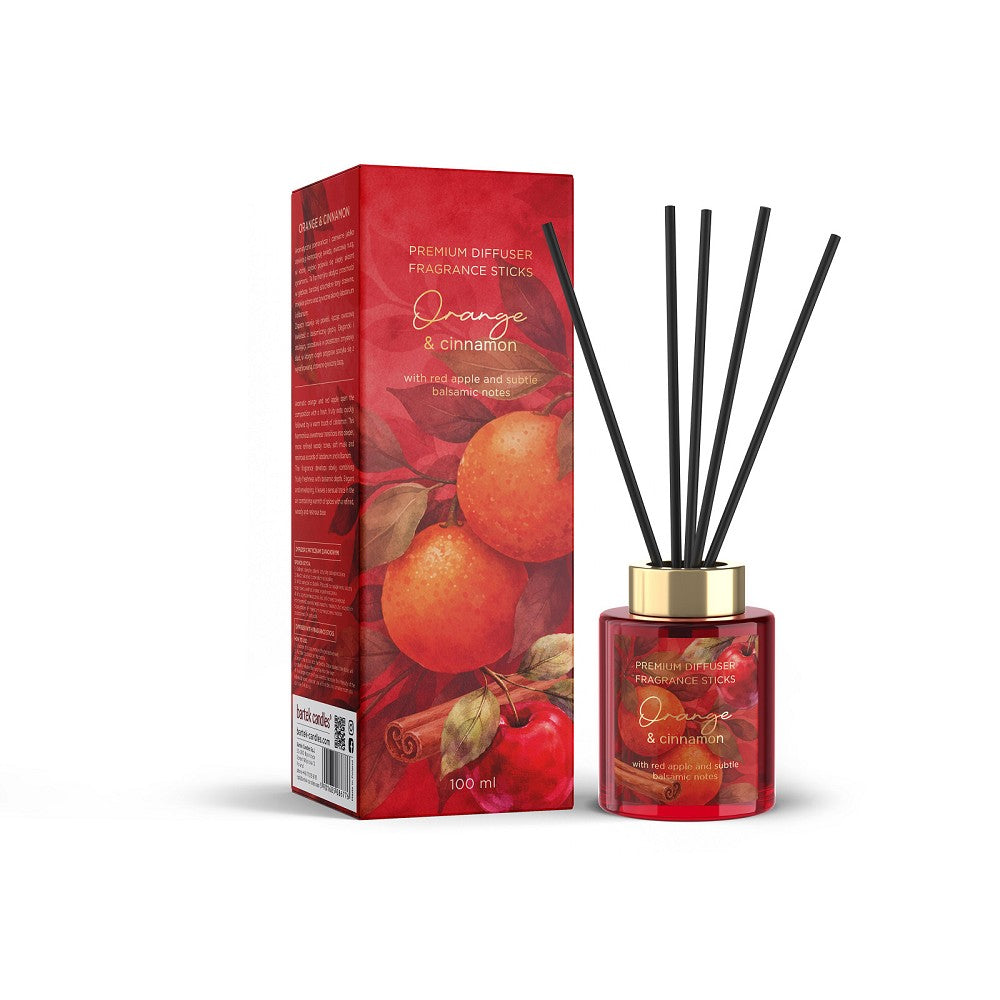 Aroma difuzér Orange & Cinnamon – pomaranč a škorica 100 ml