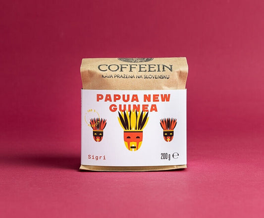 Zrnková káva 200g - Papua New Guinea Sigri