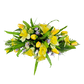 Jarný aranžmán - Tulipány a narcisy 70cm