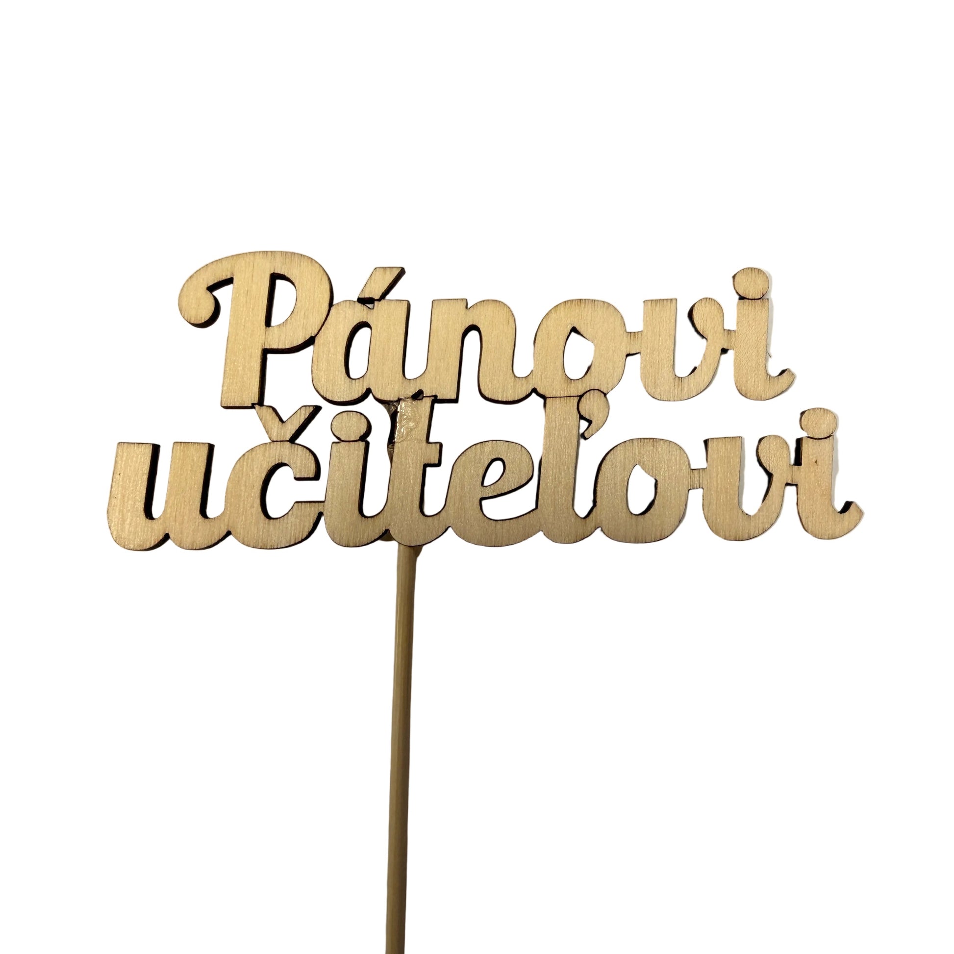 Donáška kvetov - Pánovi učiteľovi zápich 10cm - slovenske-kvety.sk