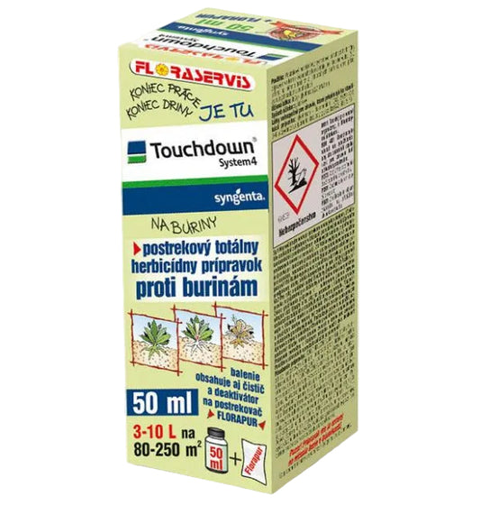 Donáška kvetov - TOUCHDOWN S4 50ML - slovenske-kvety.sk