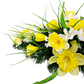 Jarný aranžmán - Žlté narcisy 55cm