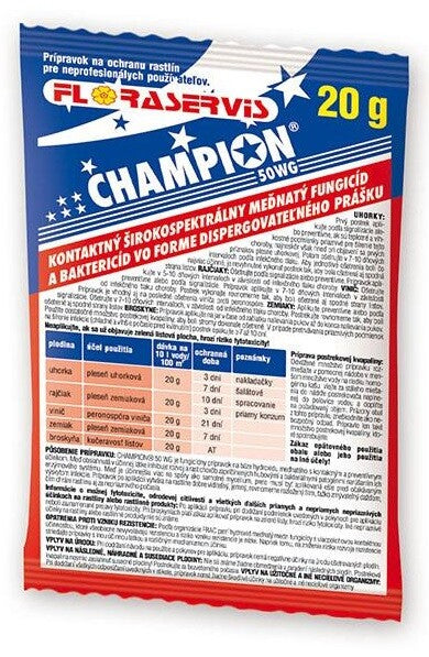 Donáška kvetov - Champion 50WG 20g - slovenske-kvety.sk