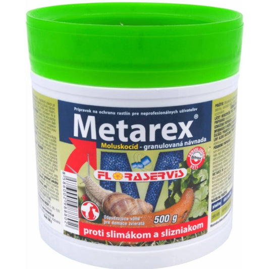 Metarex 500 g - Granulovaná návnada na slimáky