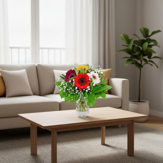 Kytica pre radosť - Farebné gerbery