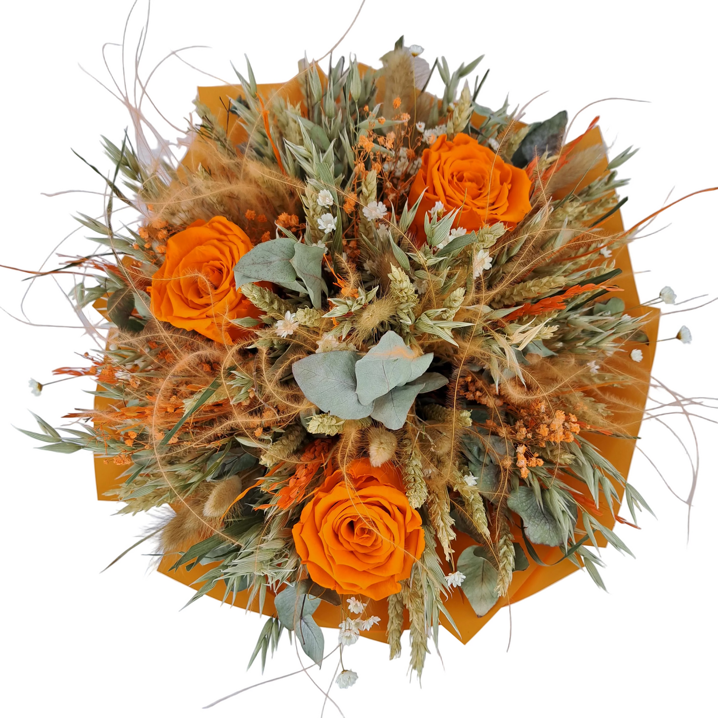 Sušená kytica "Sicilian Orange"