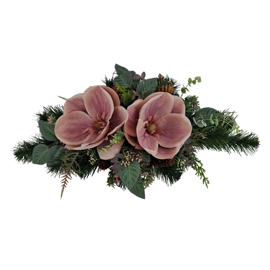 Smútočná kytica Magnolia – Vintage Pink