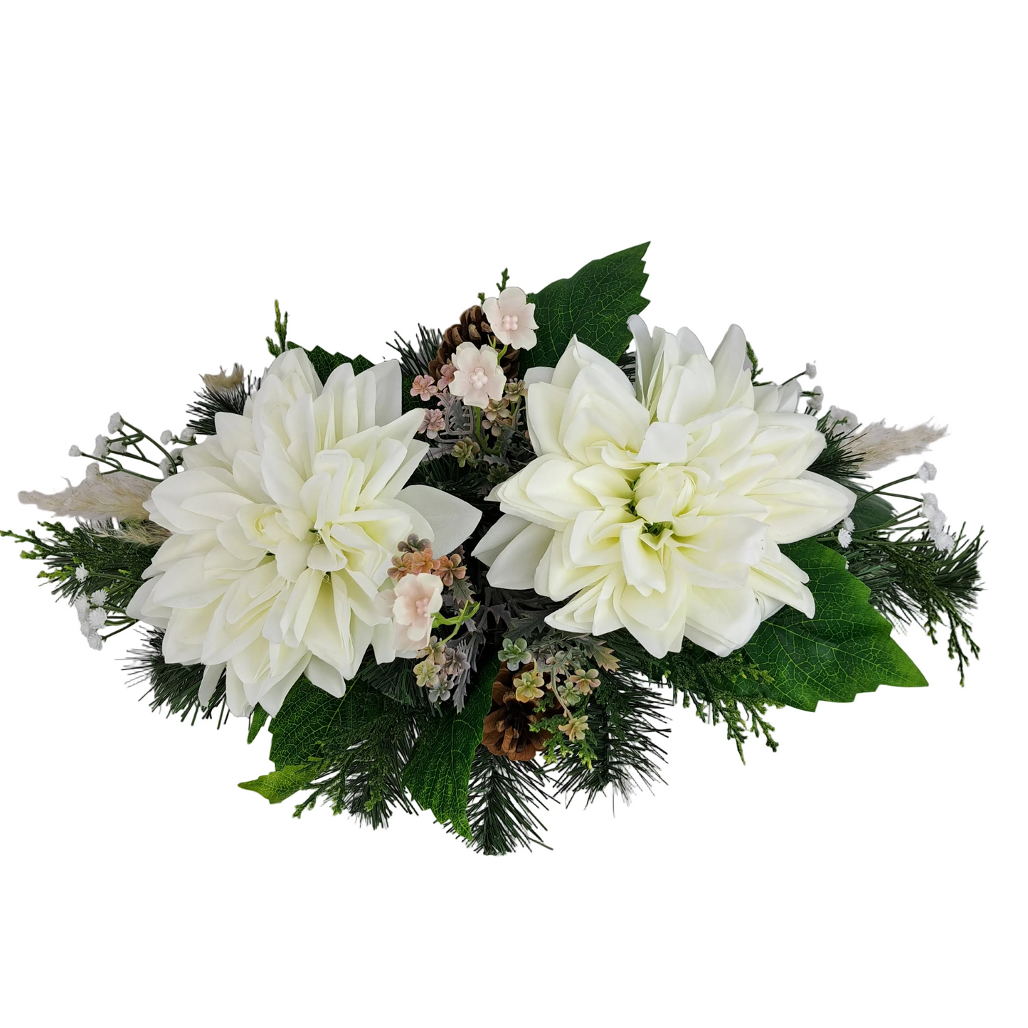 Smútočná kytica Dahlia – Pure White