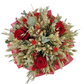 Sušená kytica - červená