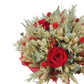 Sušená kytica - červená