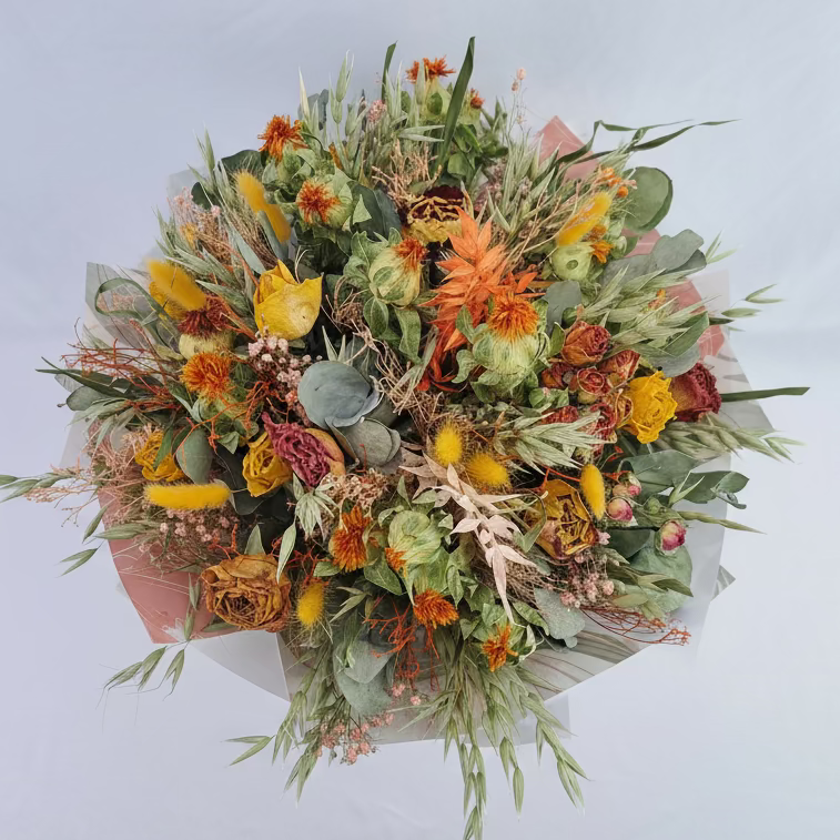 Sušená kytica - pomarančová