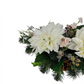 Smútočná kytica Dahlia – Pure White