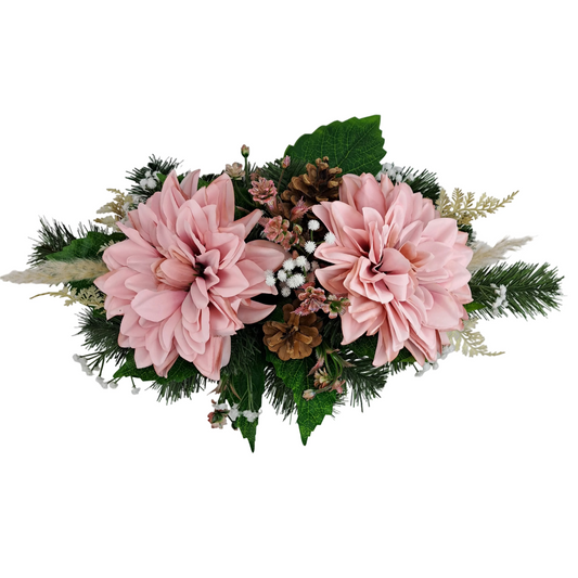 Smútočná kytica Dahlia – Dark Pink