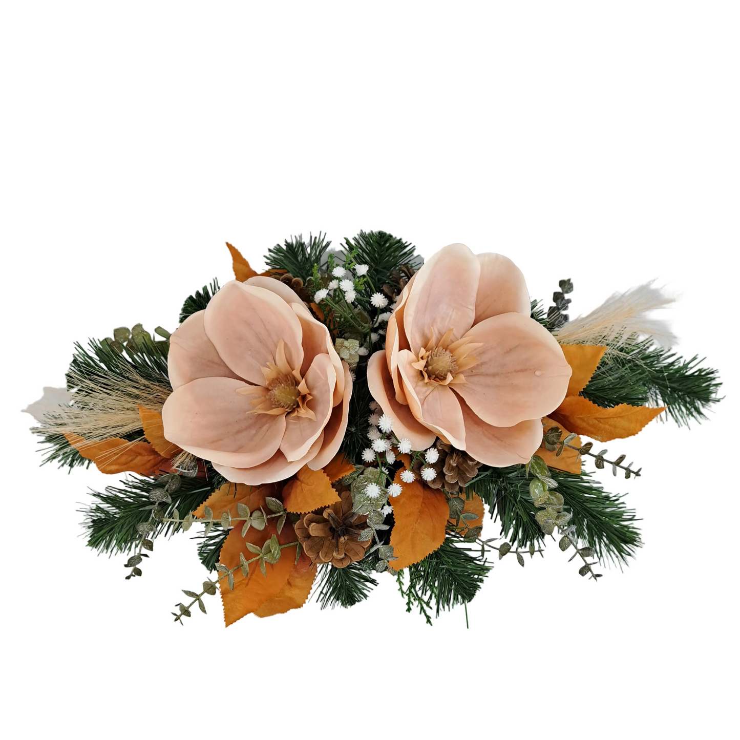 Smútočná kytica Magnolia – Krémová