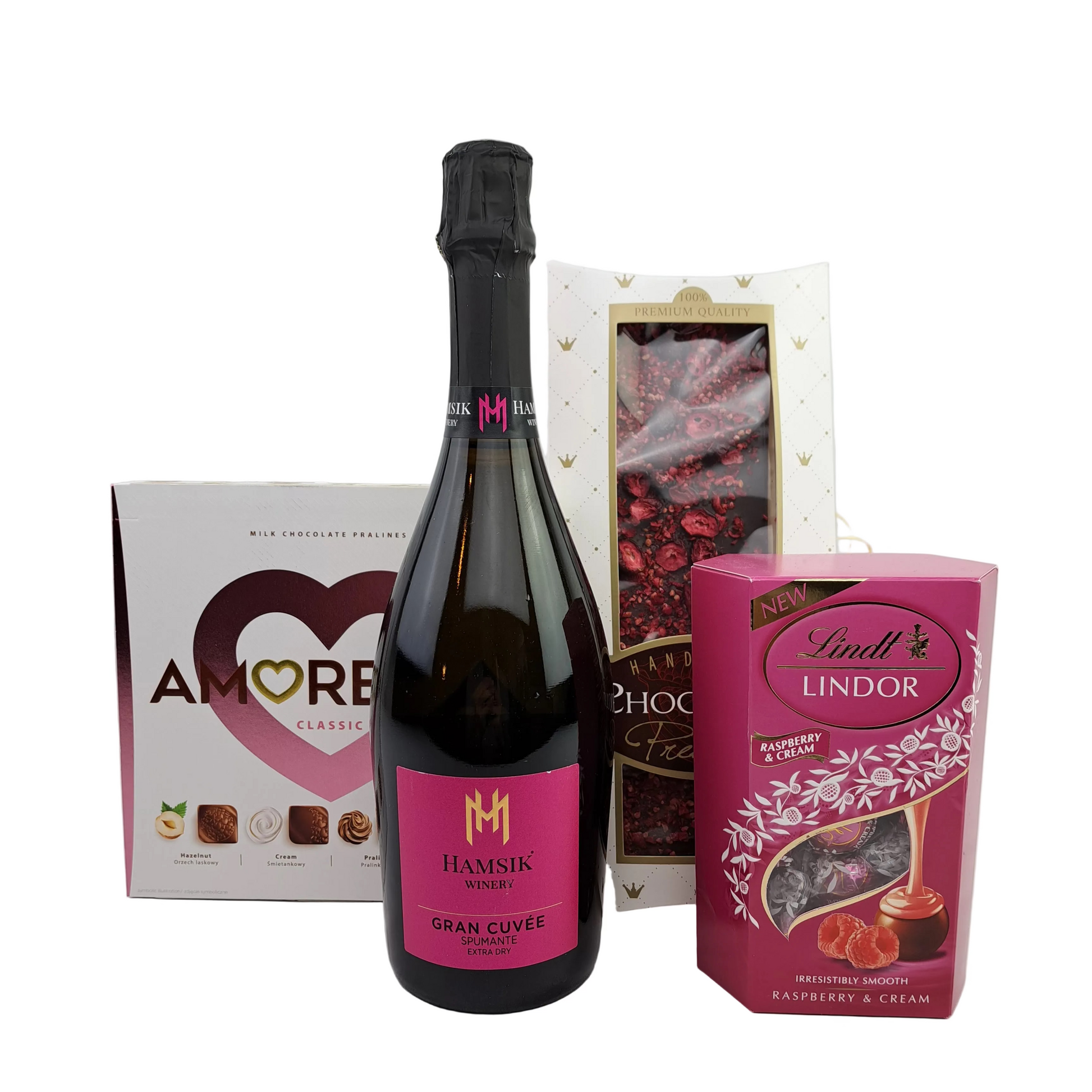 Donáška kvetov - Darčekový kôš – Sladká harmónia - slovenske-kvety.sk