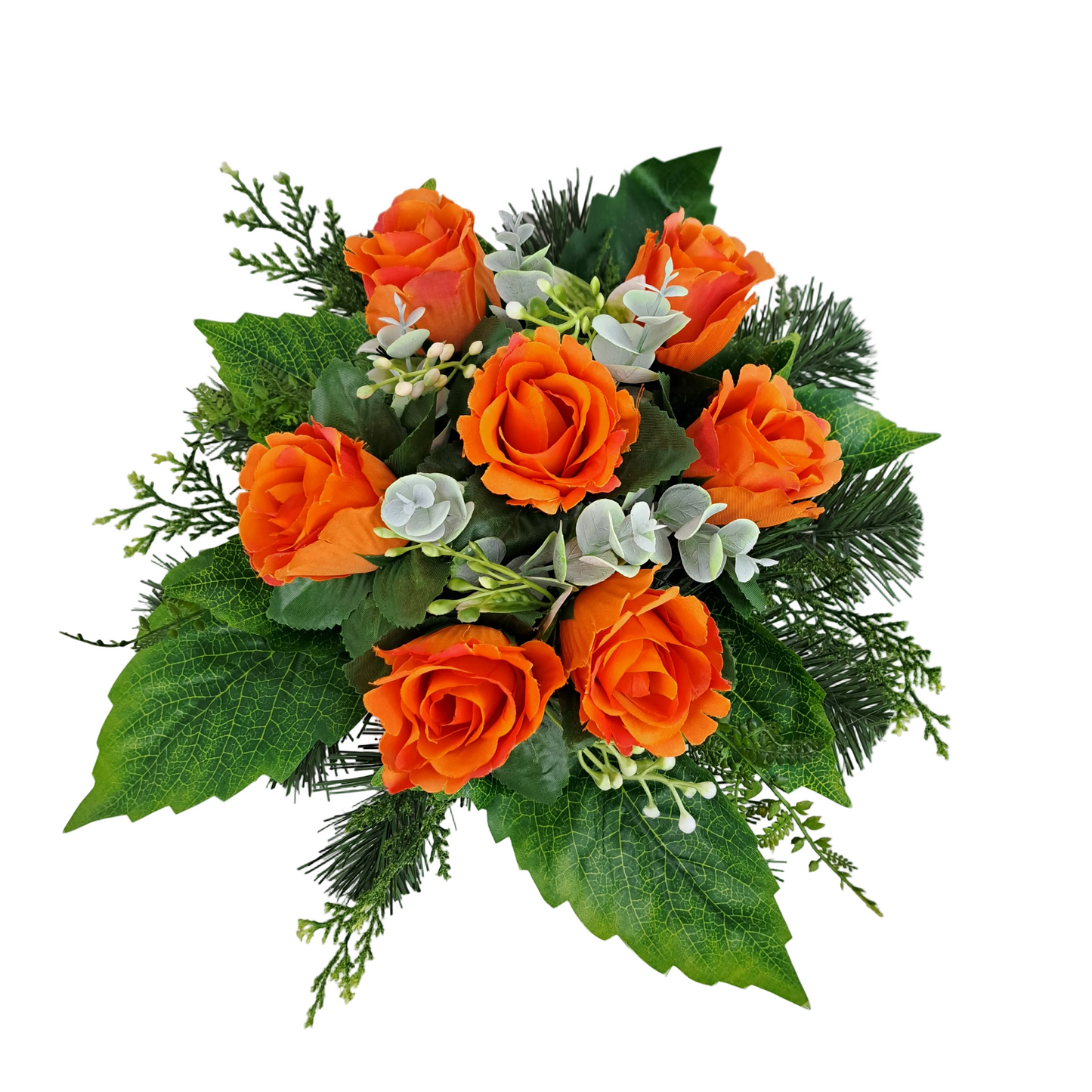 Smútočná kytica Sára - Oranžová