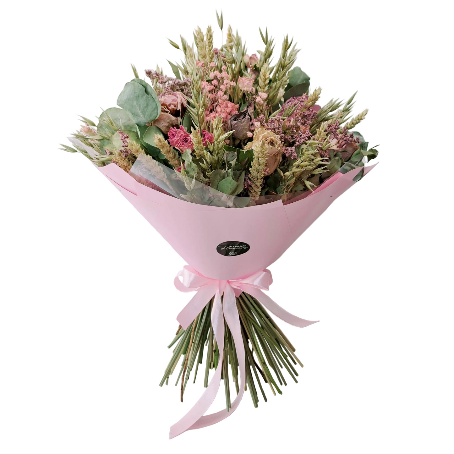 Sušená kytica Pink Bloom