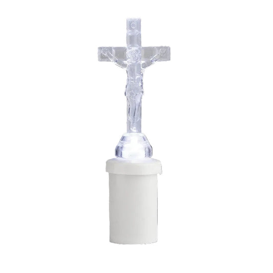 LED kríž - Biely